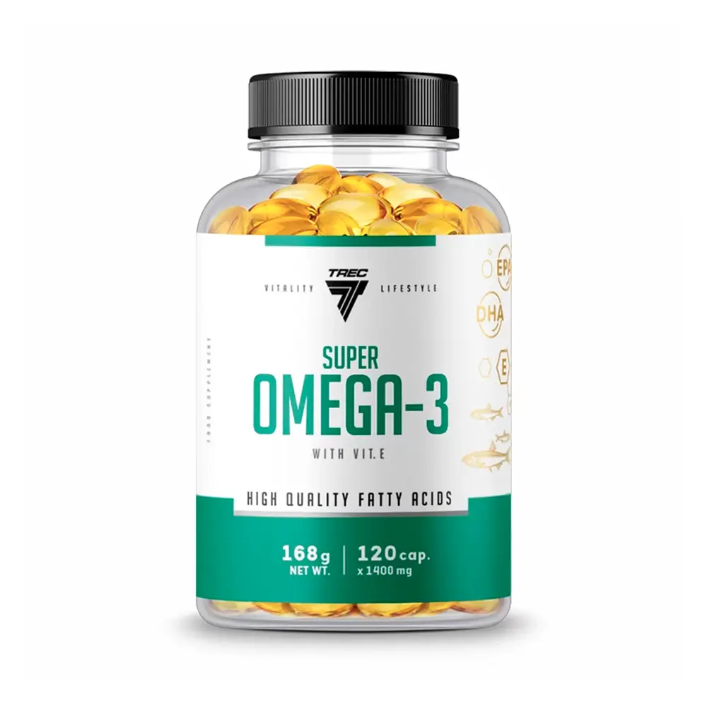 Омега-3 Trec Nutrition Super Omega-3, 120 капс
