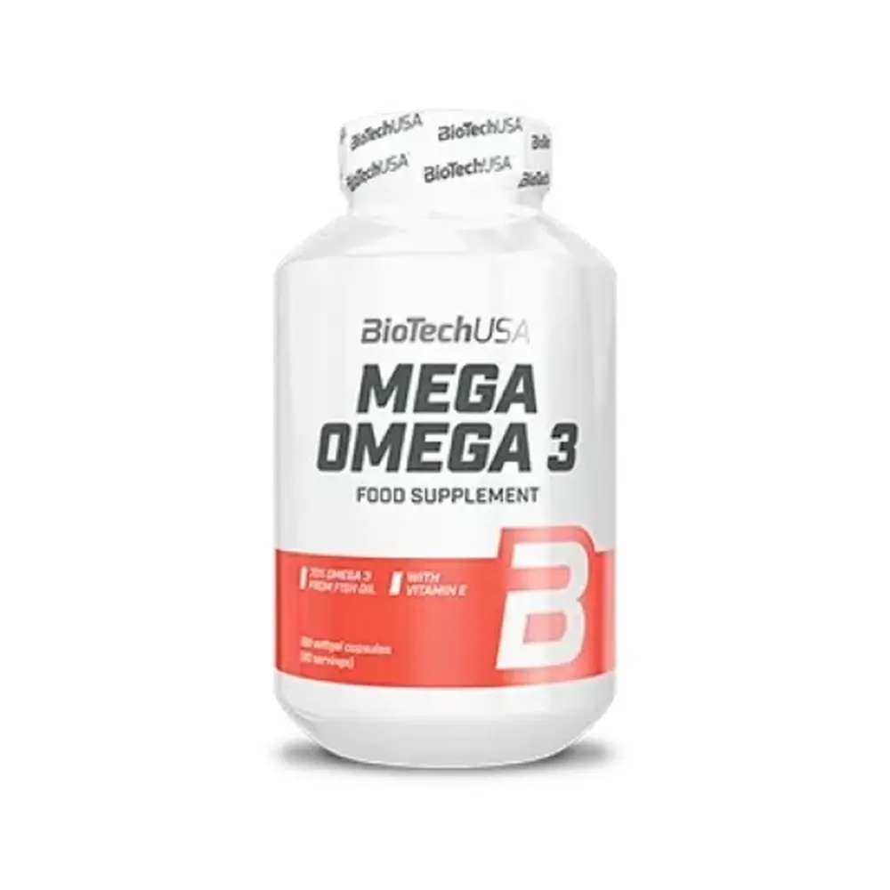 Омега-3 BioTechUSA Mega Omega 3, 90 капс