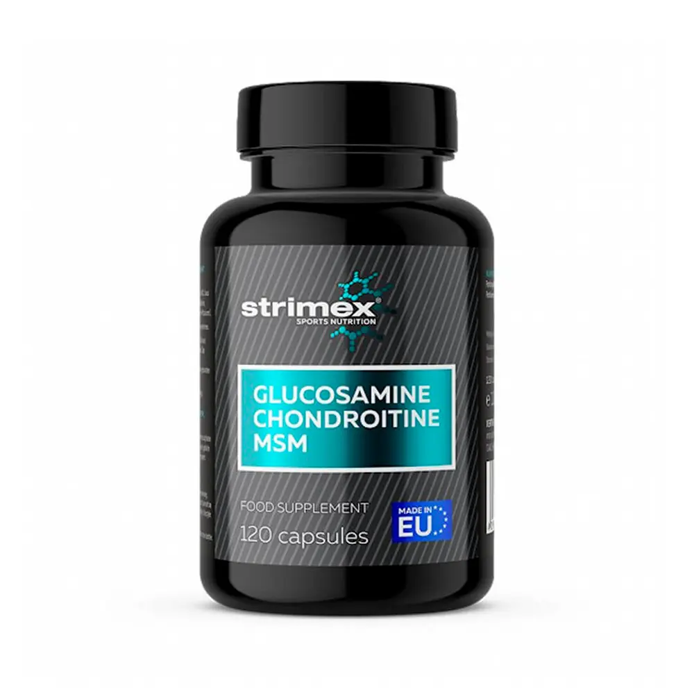 Хондропротектор Strimex Glucosamine-Chondroitine-MSM, 120 табл