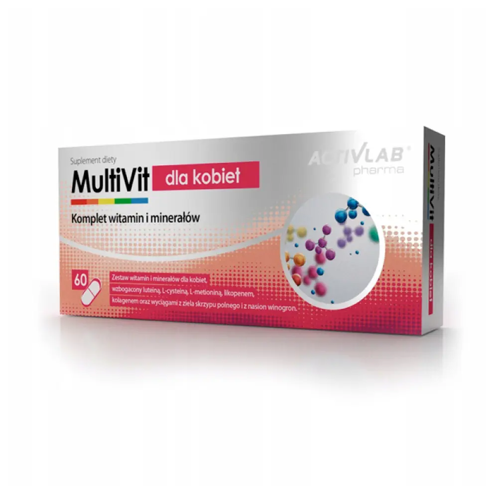 Витамины ActivLab Multivit for Women, 60 капс