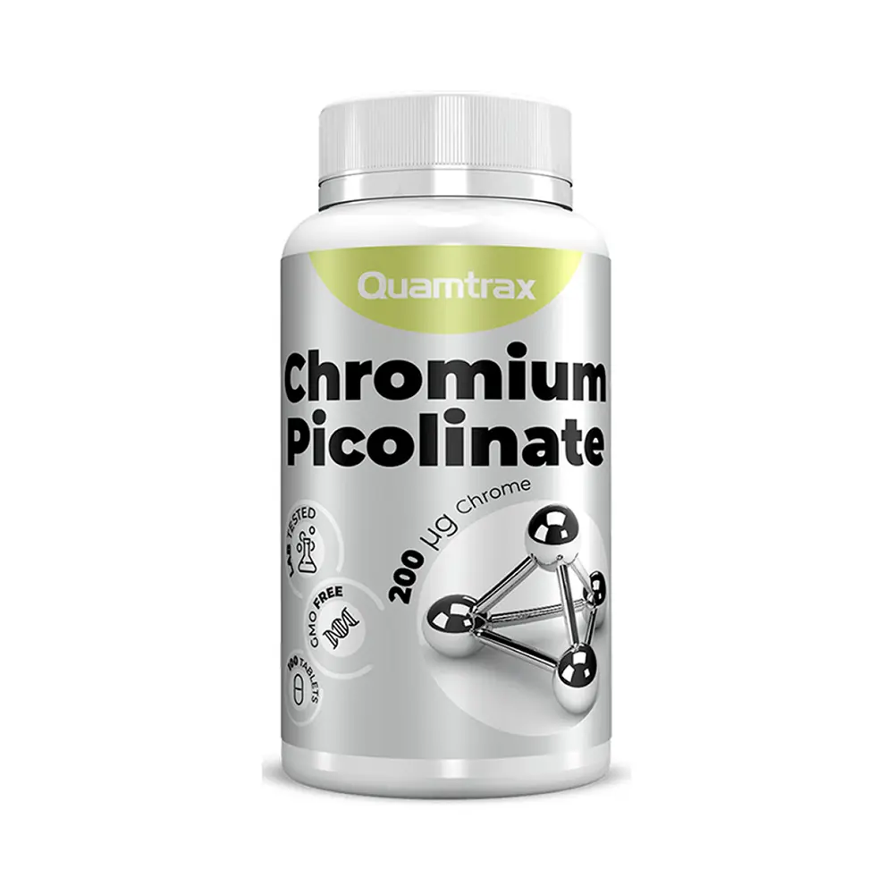 Пиколинат хрома Quamtrax Chromium Picolinate, 100 табл
