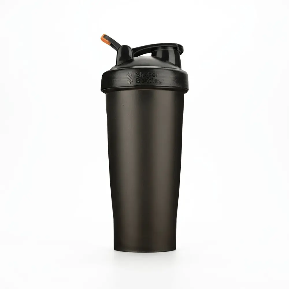 Шейкер спортивный Shaker Bottle (Черный), 600 мл