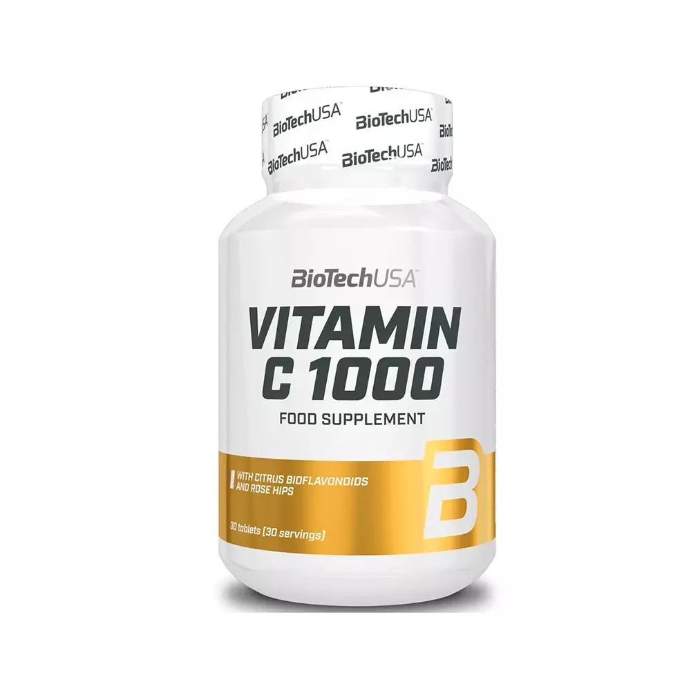 Витамин С BioTechUSA Vitamin C 1000, 30 табл