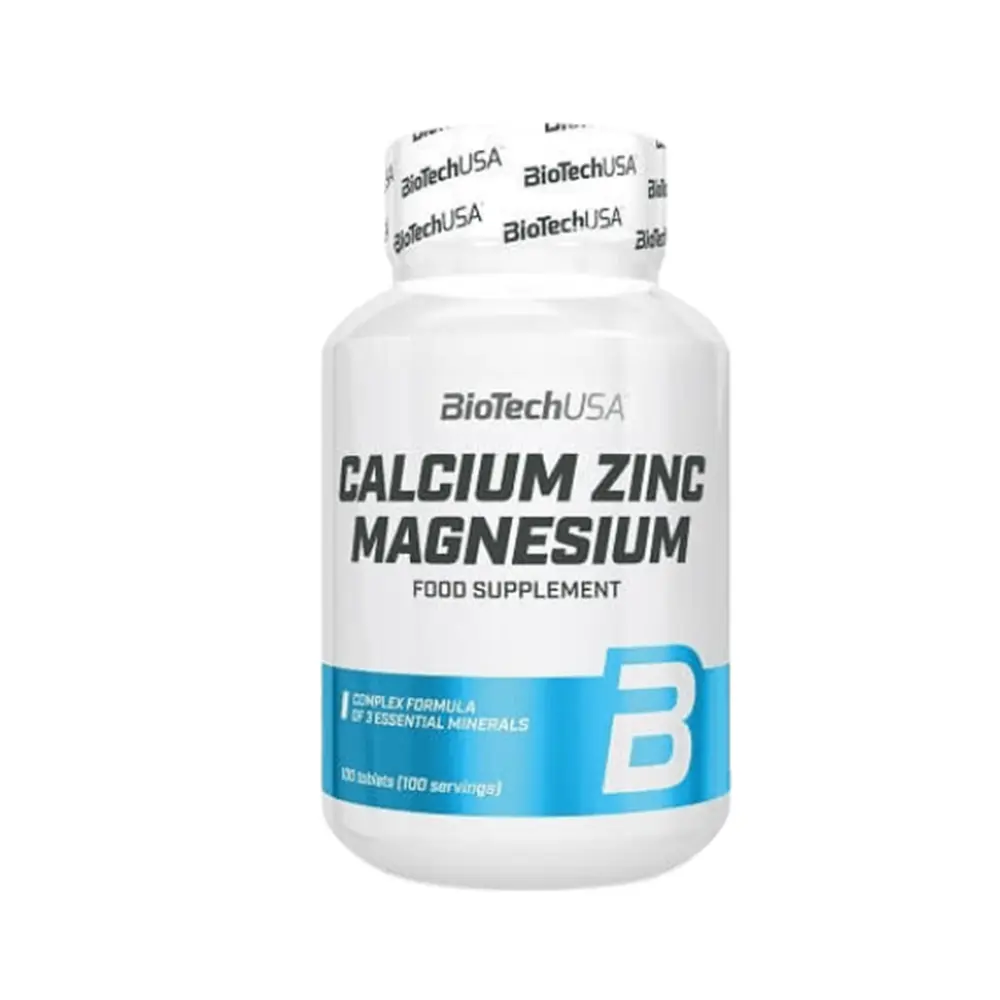 Минералы BioTechUSA Ca-Zn-Mg, 100 табл