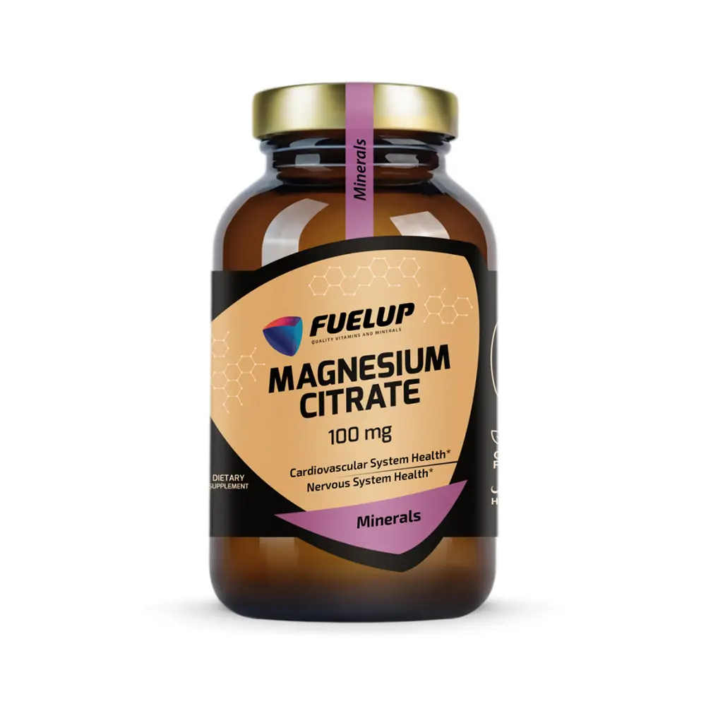 Магний цитрат Fuel-Up Magnesium Citrate 100 mg, 120 табл