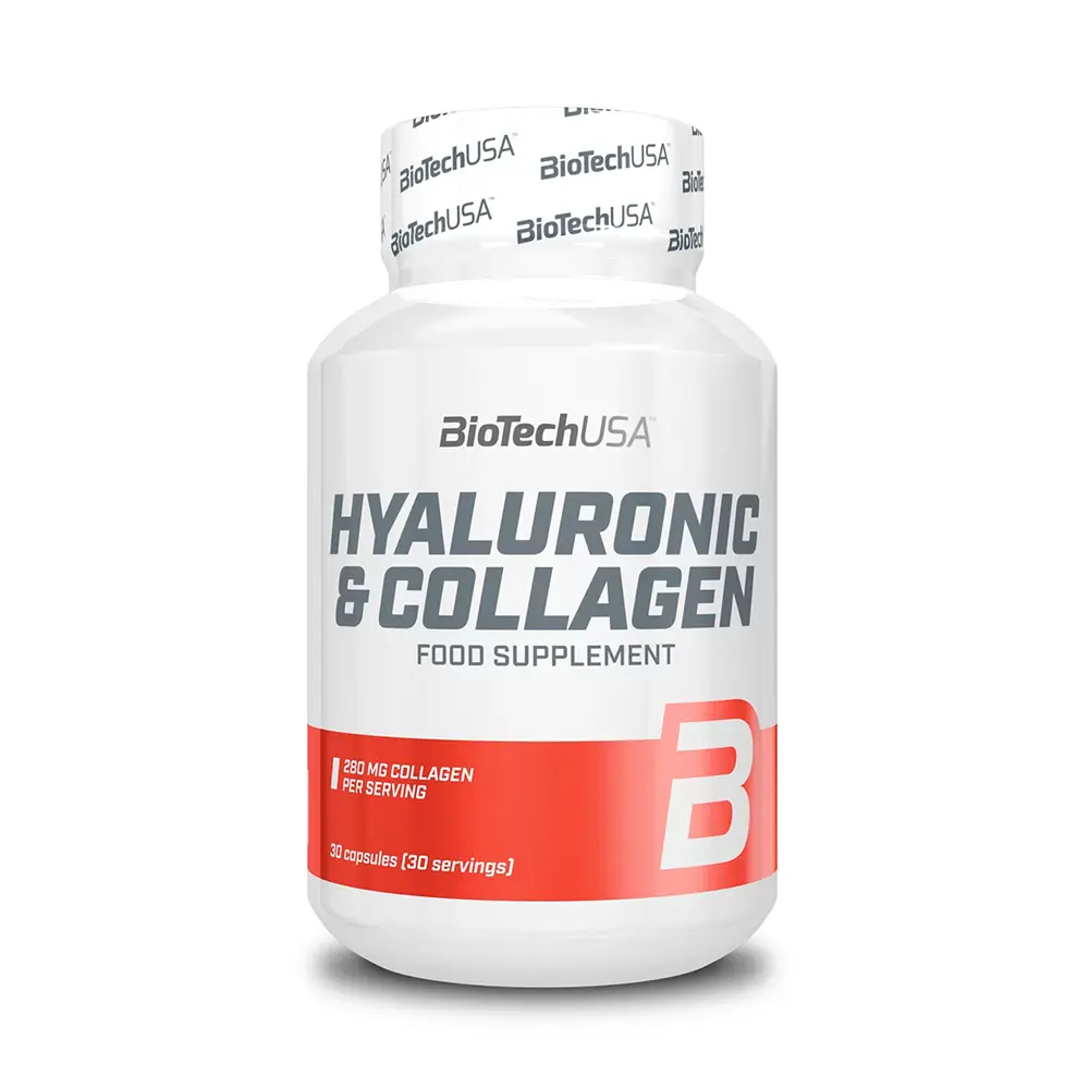Коллаген BioTechUSA Collagen Hyaluronic, 30 капс