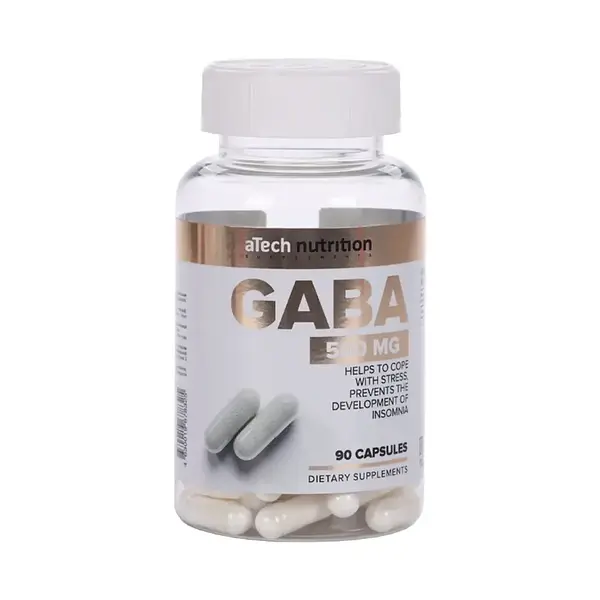 ГАМК aTech Nutrition GABA 620 mg, 90 капс
